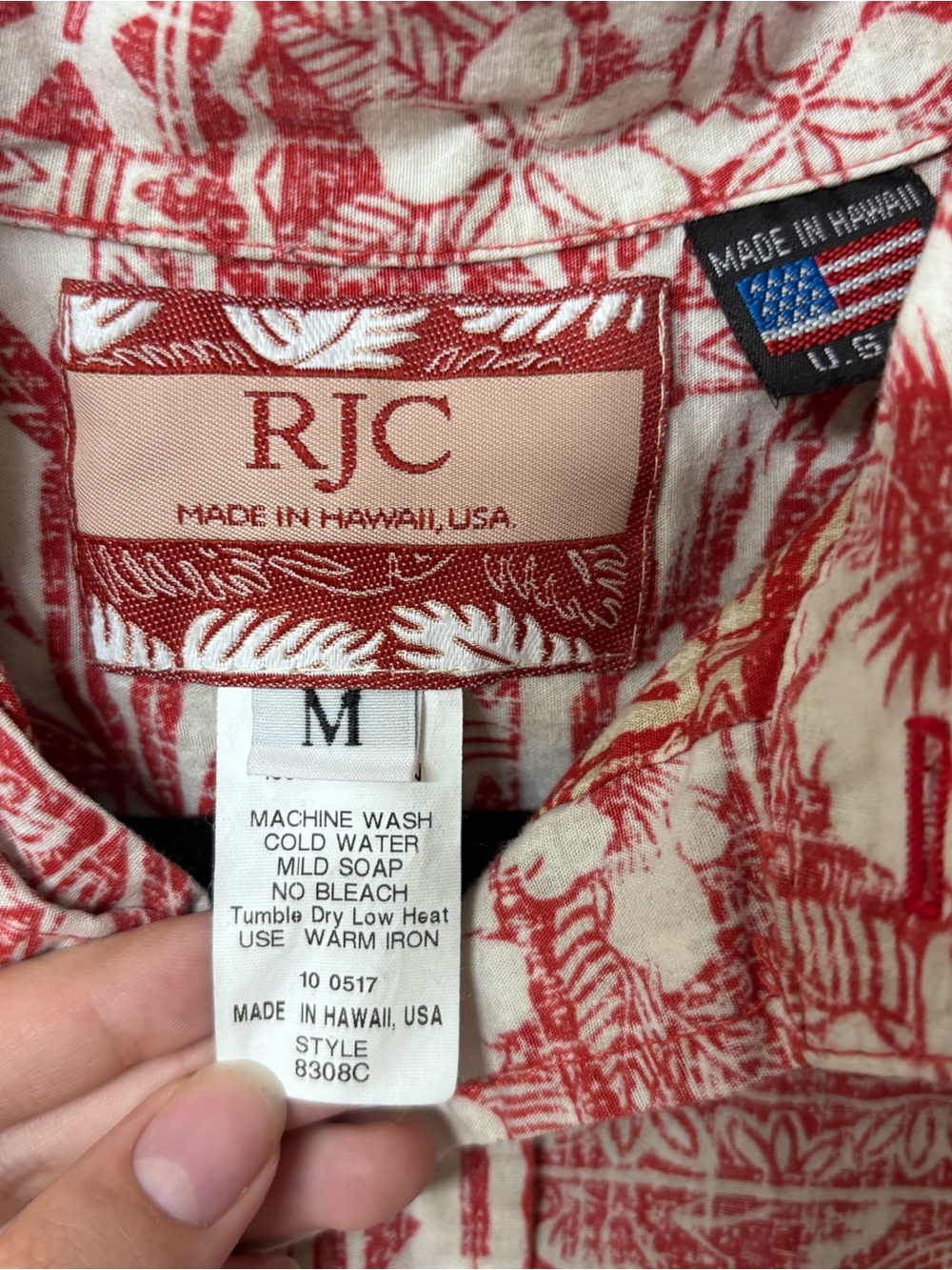 Men's RJC Aloha Shirt - Picture 3 of 3